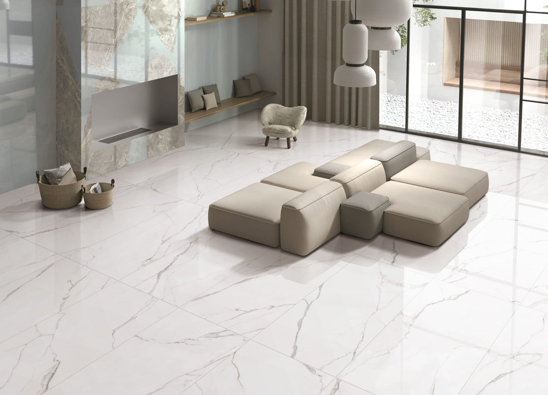 Eleganza Statuario Smart Next Tile
