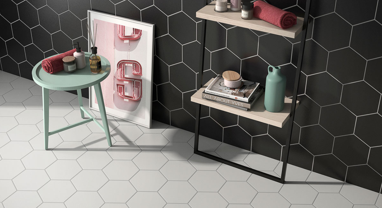 Solid Hexagon Tile