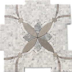 Floral Stone Tile