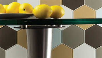 Eleganza Vetro Hexagon Tile