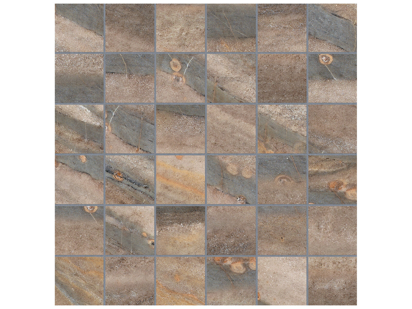 Evolution 2" x 2" Mosaic Tile