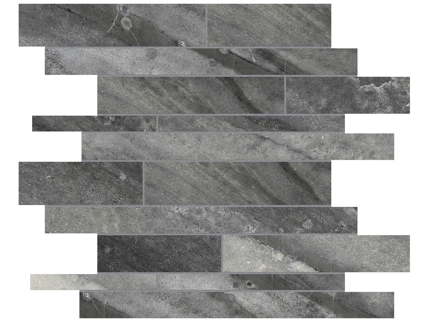 Evolution Random Strip Mosaic Tile
