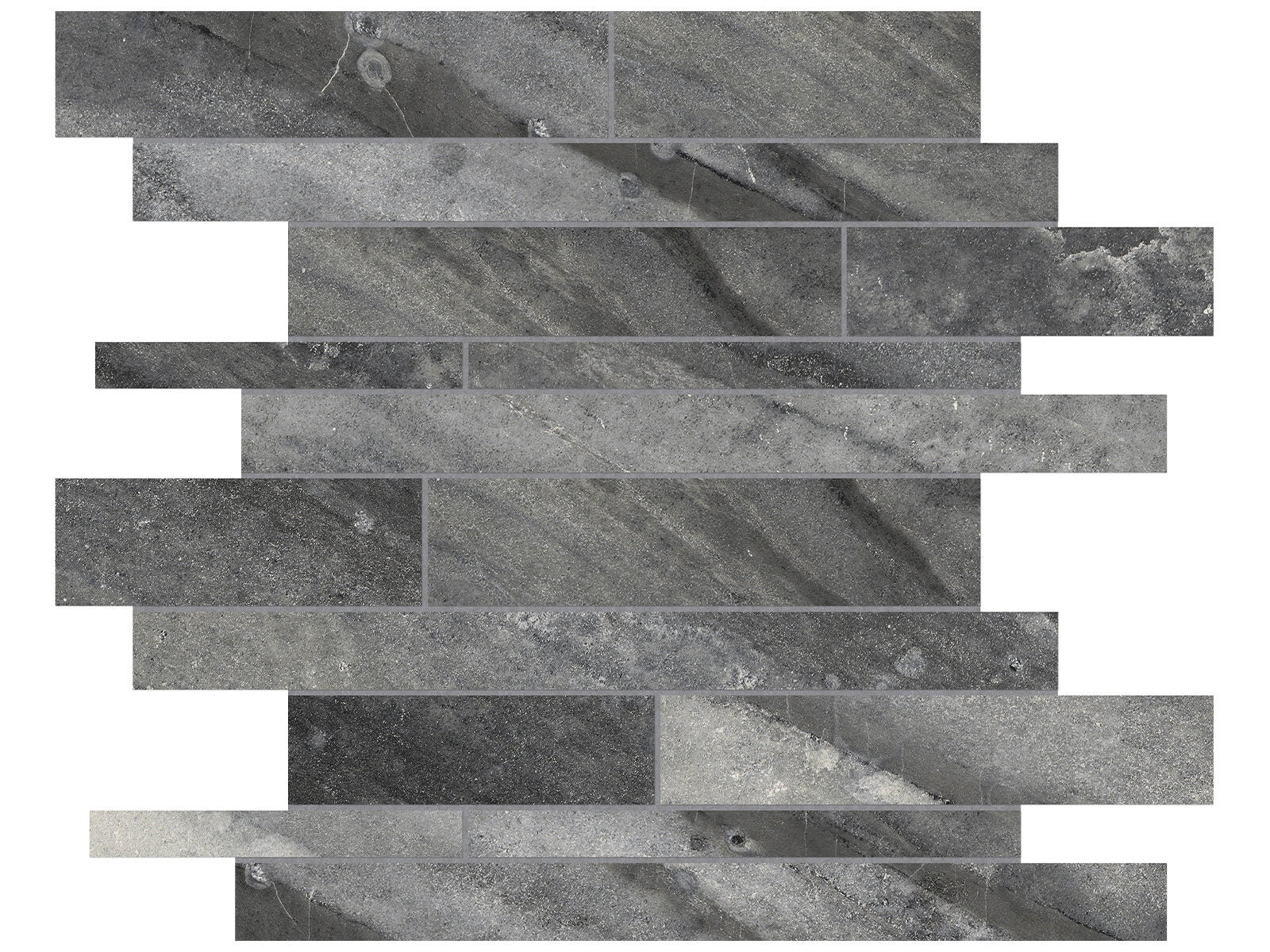 Evolution Random Strip Mosaic Tile