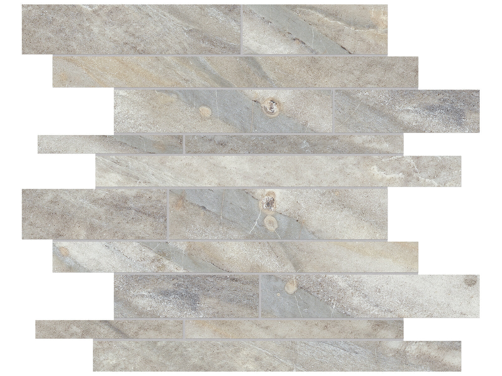 Evolution Random Strip Mosaic Tile