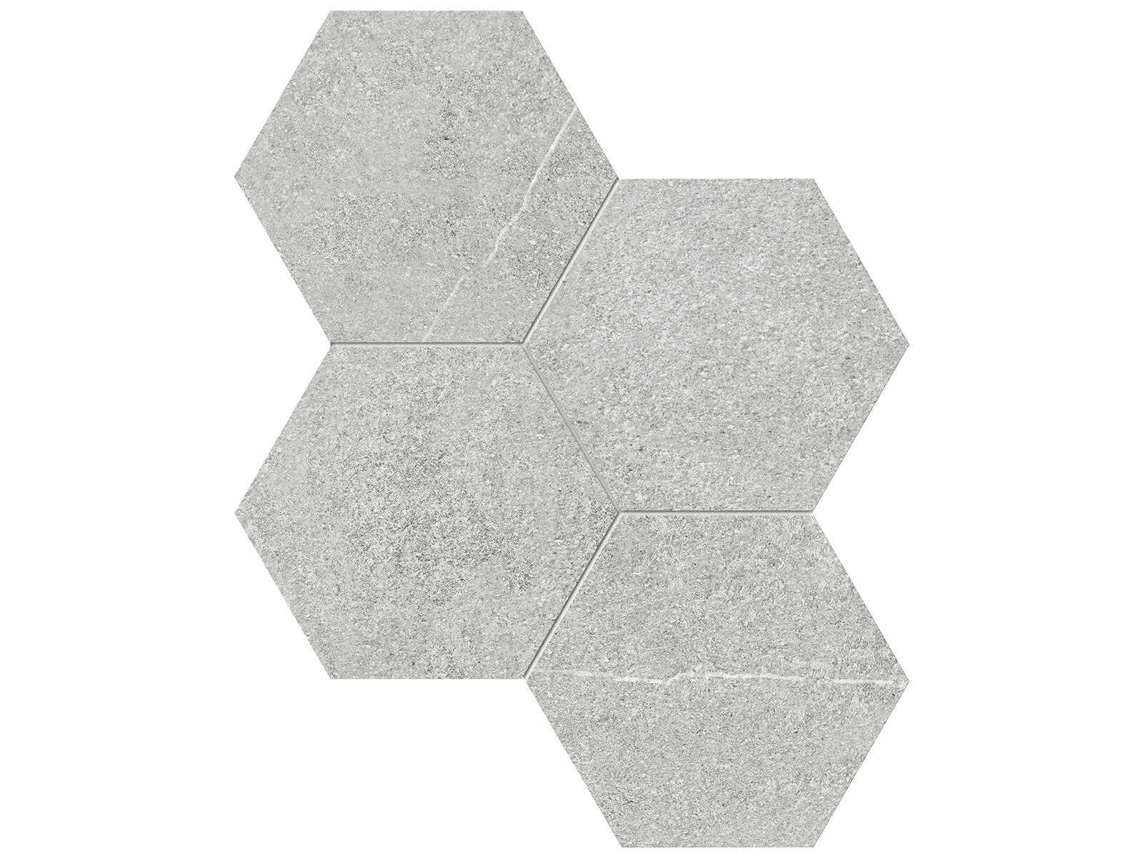 Mjork 6" Hexagon Mosaic Tile