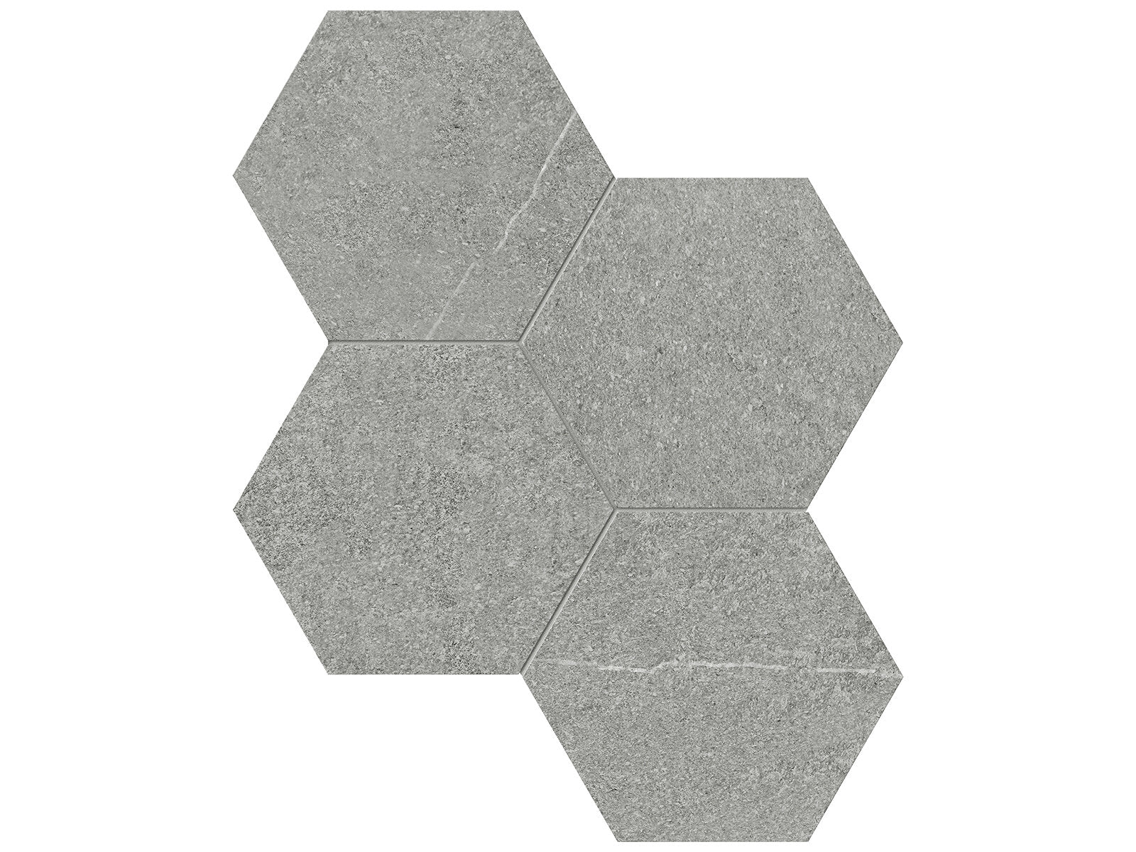 Mjork 6" Hexagon Mosaic Tile