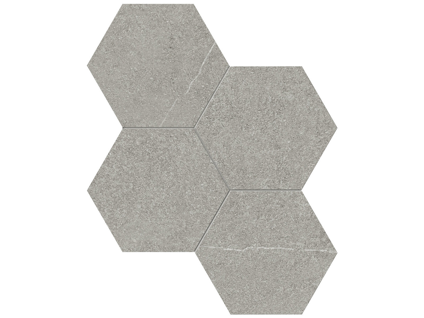 Mjork 6" Hexagon Mosaic Tile