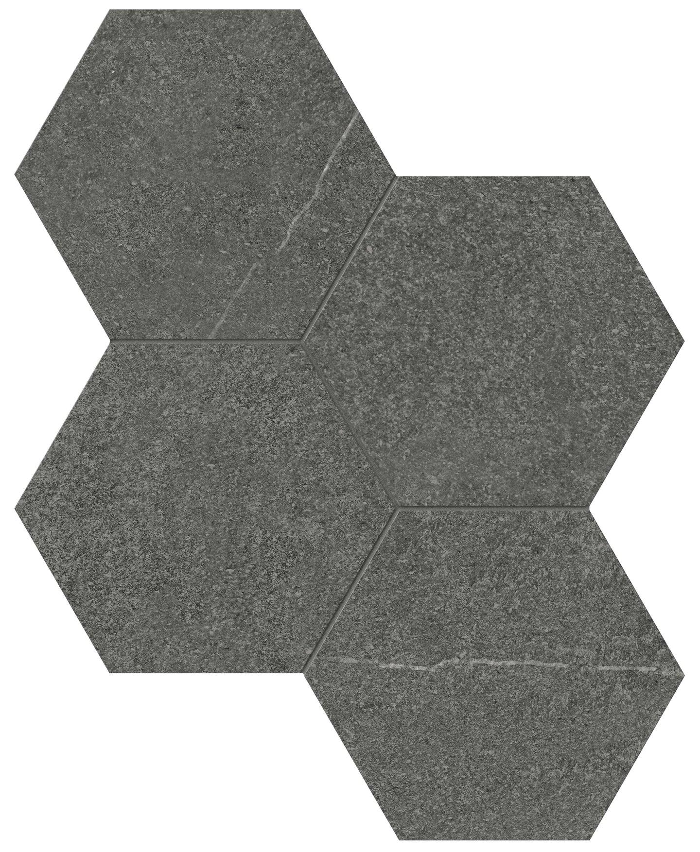 Mjork 6" Hexagon Mosaic Tile