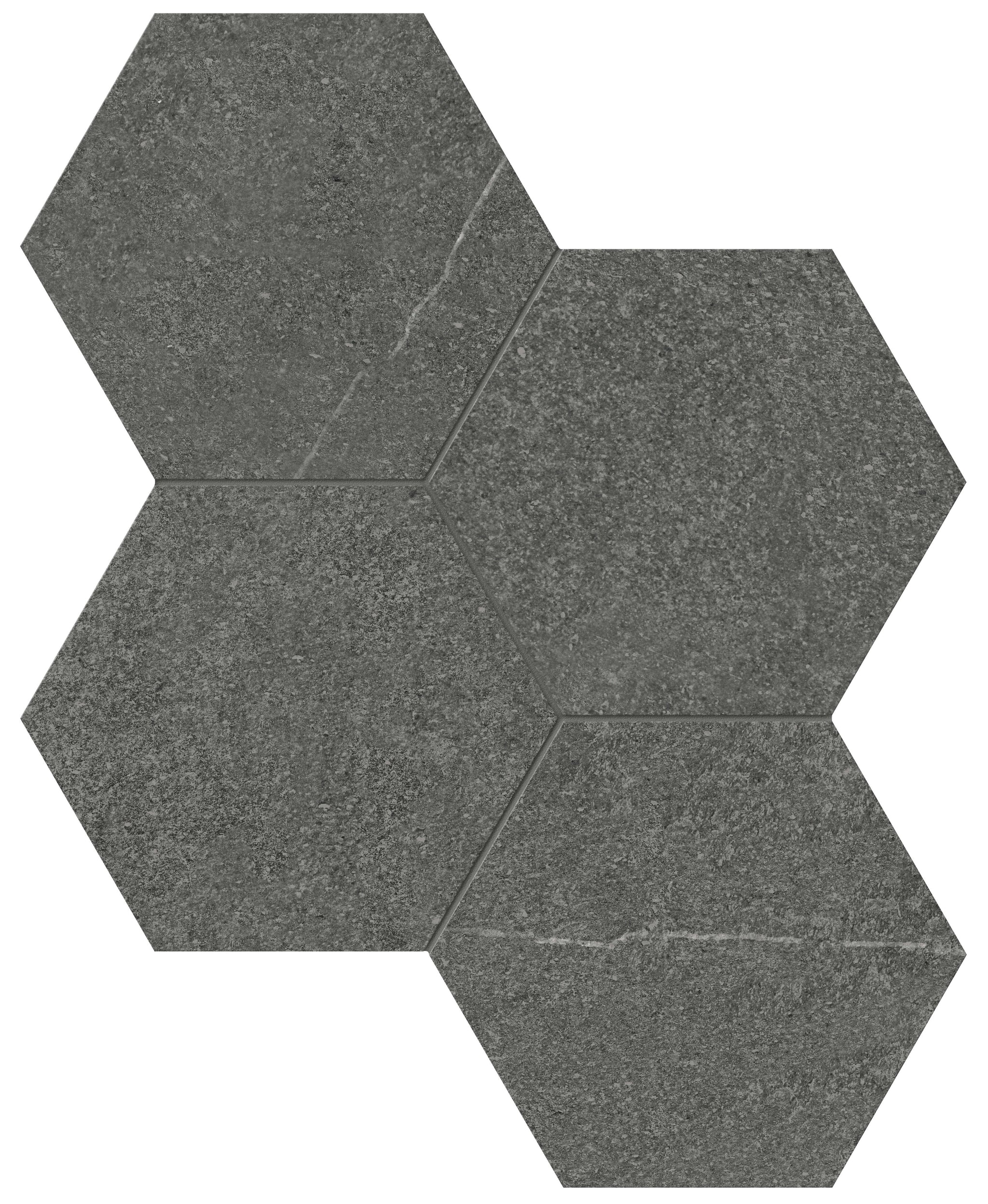 Mjork 6" Hexagon Mosaic Tile