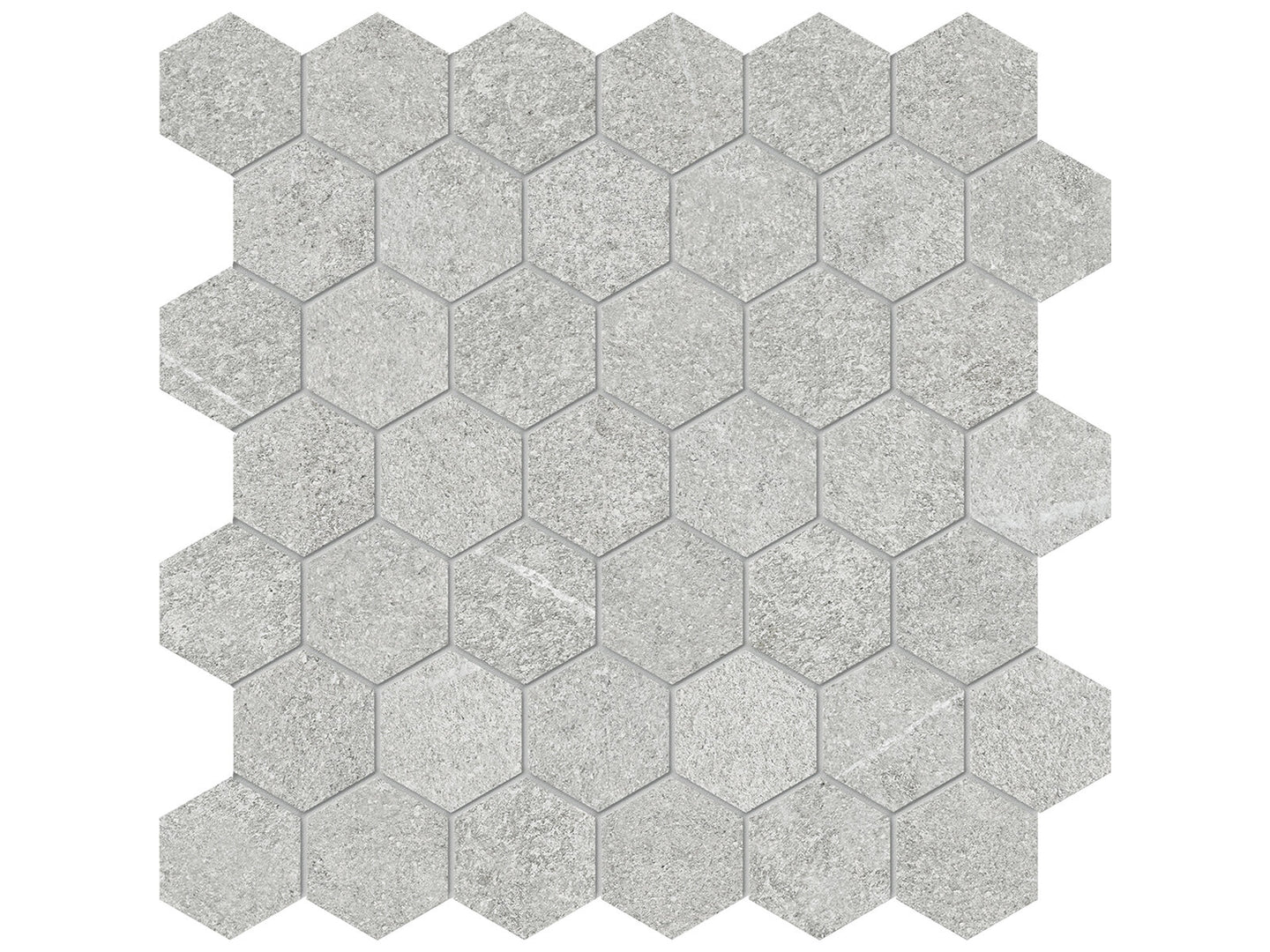 Mjork 2" Hexagon Mosaic Tile