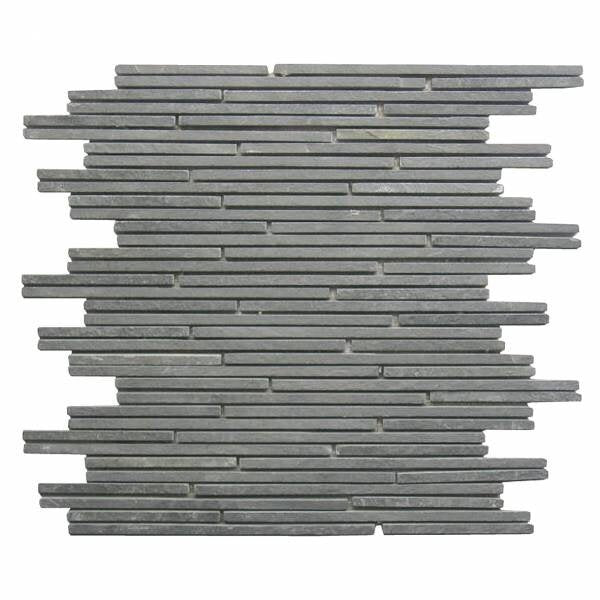 Slate Tile Mini Baguette Interlocking Tile