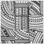 Ceramic Island Native Series 4"x4" Mosaic Tile