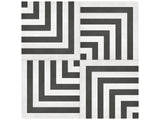Form Monochrome Geo Deco Tile