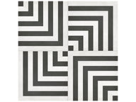 Form Monochrome Geo Deco Tile