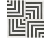 Form Monochrome Geo Deco Tile