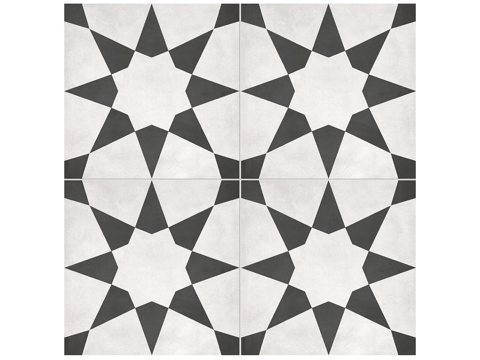 Form Monochrome Stellar Deco Tile