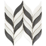 Water Jet Floret Chevron Tile