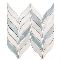 Water Jet Floret Chevron Tile