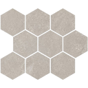 Chamonix 4" x 4" Hex Mosaic Tile