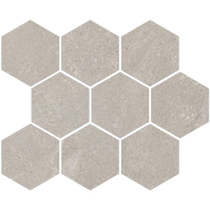 Chamonix 4" x 4" Hex Mosaic Tile