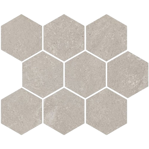 Chamonix 4" x 4" Hex Mosaic Tile