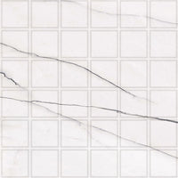 Gemma Mosaic Marble Look Tile "Honed"