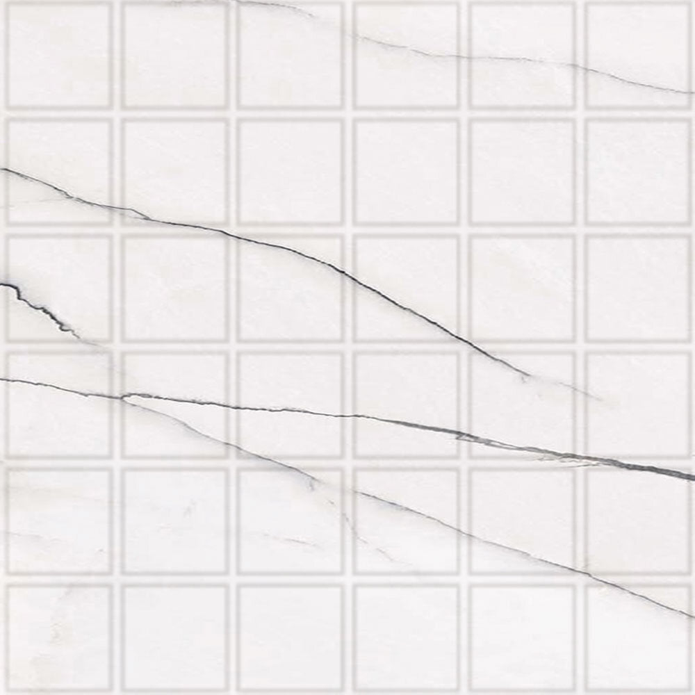 Gemma Mosaic Marble Look Tile "Polished"