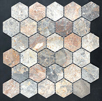 Marble Stone Tile Hexagon Mosaic