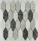 Long Hexagon Terrazzo Marble Mix Mosaic