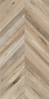 Timeless Chevron Wood Look Porcelain Tile