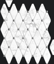 Calacatta Marble Look Tile Esagona Mosaic