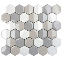 Constantine Hexagon Mosaic Tile