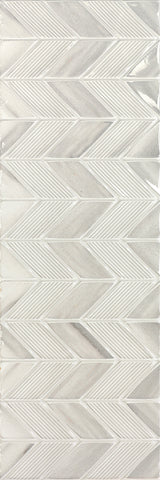 Riverdale Bright Aden Deco Marble Look Tile