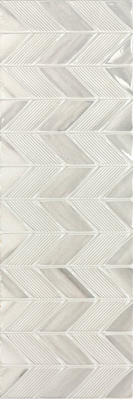 Riverdale Bright Aden Deco Marble Look Tile