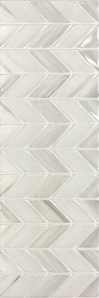 Riverdale Bright Aden Deco Marble Look Tile