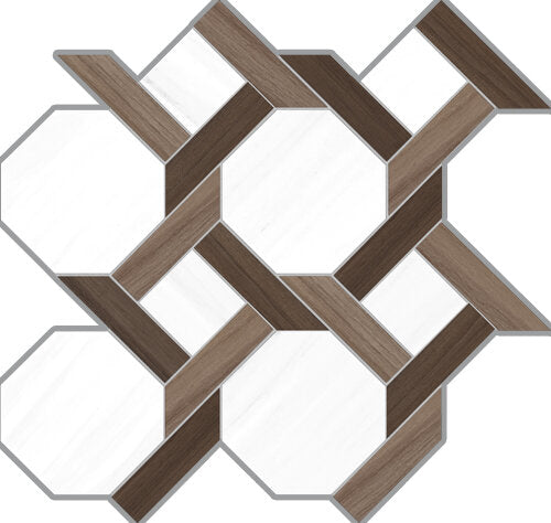 Dolomiti T.24 Mosaic Marble Look Tile