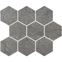 Chamonix 4" x 4" Hex Mosaic Tile