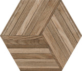 Wooddesign Wood Look Porcelain Tile - Hexagon