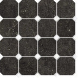 Concert Octagono Mosaic Marble Look Tile