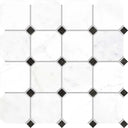 Concert Octagono Mosaic Marble Look Tile