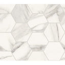Trumarmi Polished Hexagon 4"x4" Marble Look Tile
