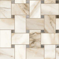 Trumarmi Polished Weave Marble Look Tile