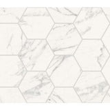 Trumarmi Polished Hexagon 4"x4" Marble Look Tile
