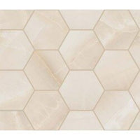 Akoya Hexagon Marble Look Tile
