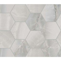Akoya Hexagon Marble Look Tile
