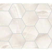Akoya Hexagon Marble Look Tile
