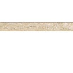 Via Appia Polished Vein Cut Bullnose Marble Look Tile