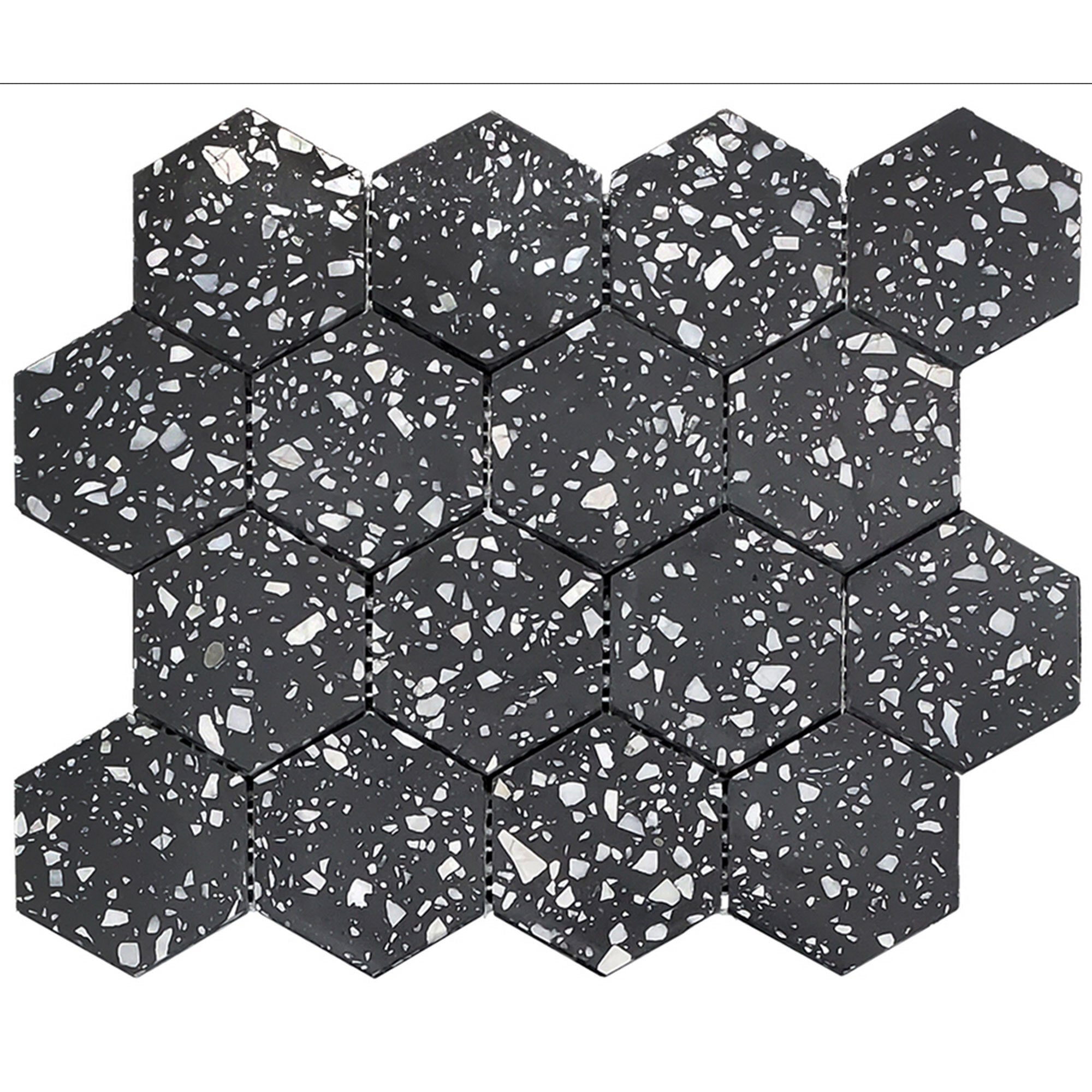 Esagono Hexagon Mosaic Tile