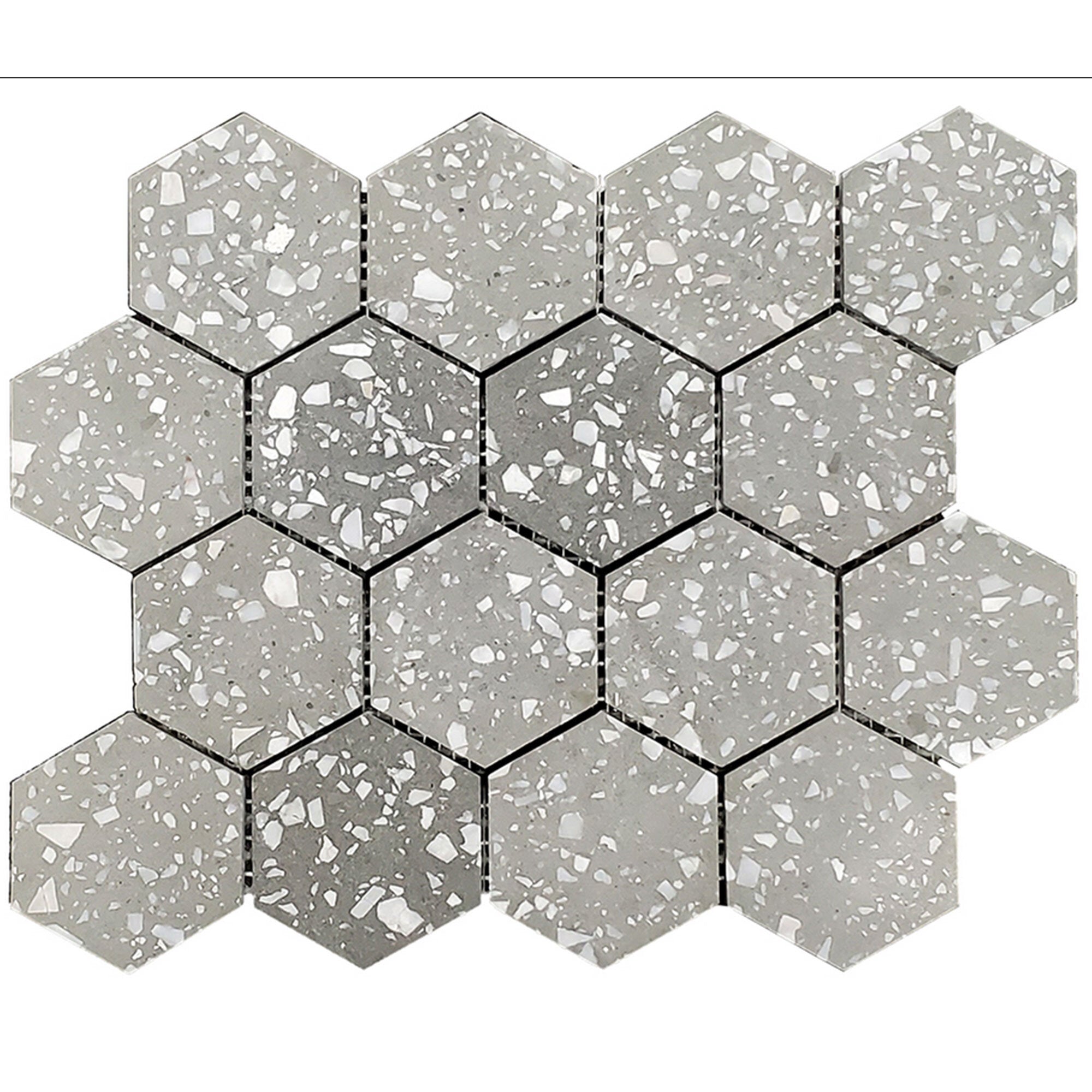 Esagono Hexagon Mosaic Tile