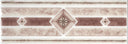 New Albion Wall Listello Marble Look Tile